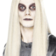 parrucca bianca liscia lunga halloween horror zombie - Mazzucchellis