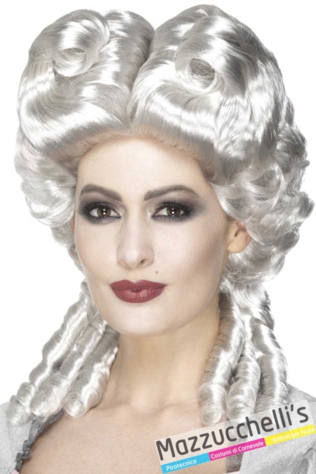 parrucca-dama-barocco-maria-antonietta-carnevale---Mazzucchellis