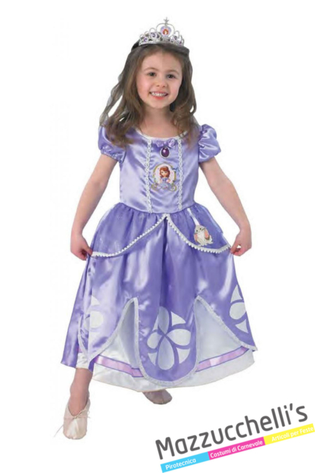 costume disney bambina principessa sofia - Mazzucchellis