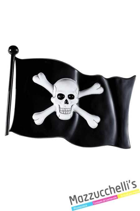 BANDIERA-PIRATA-in-plastica---45x-32-cm---Mazzucchellis