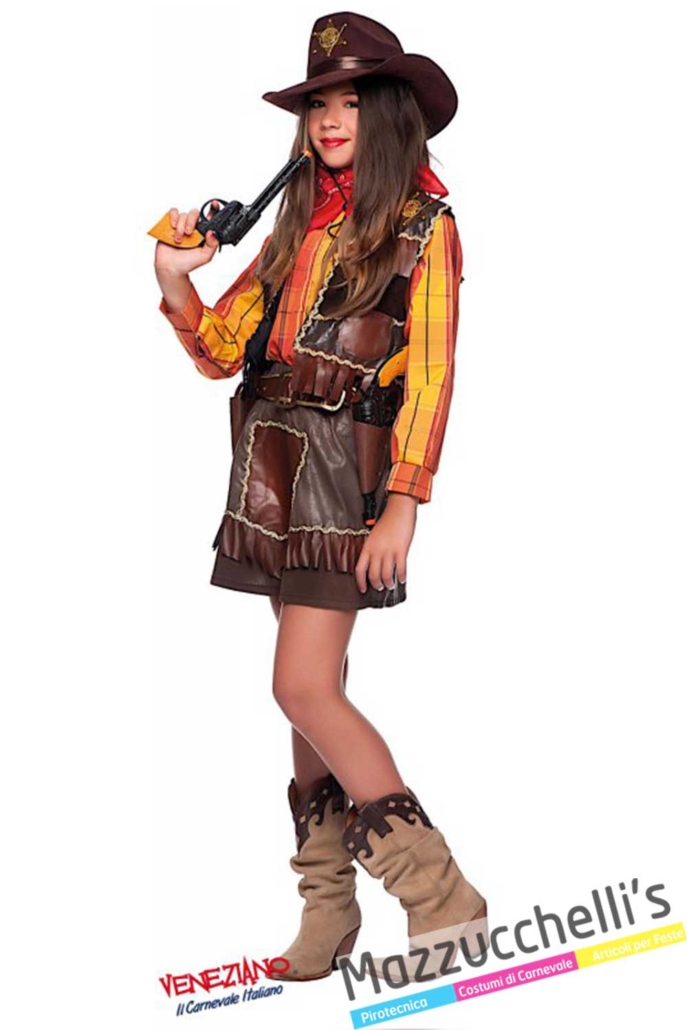 Costume cowgirl per bambina. I più divertenti