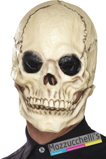 maschera-scheletro-horror-halloween---Mazzucchellis