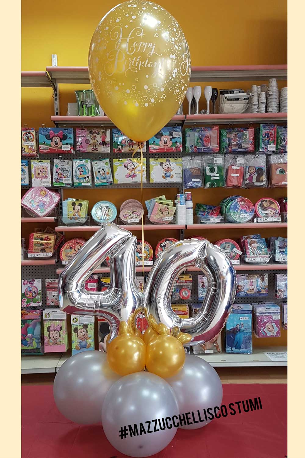 palloncini compleanno 40